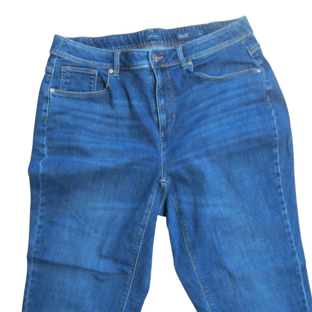 J. Jill Denim High-Rise Straight Leg Jeans - Size 16p